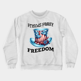 Patriot Hat of Unity Crewneck Sweatshirt